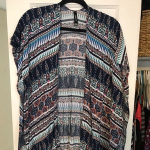 One size fits all poncho